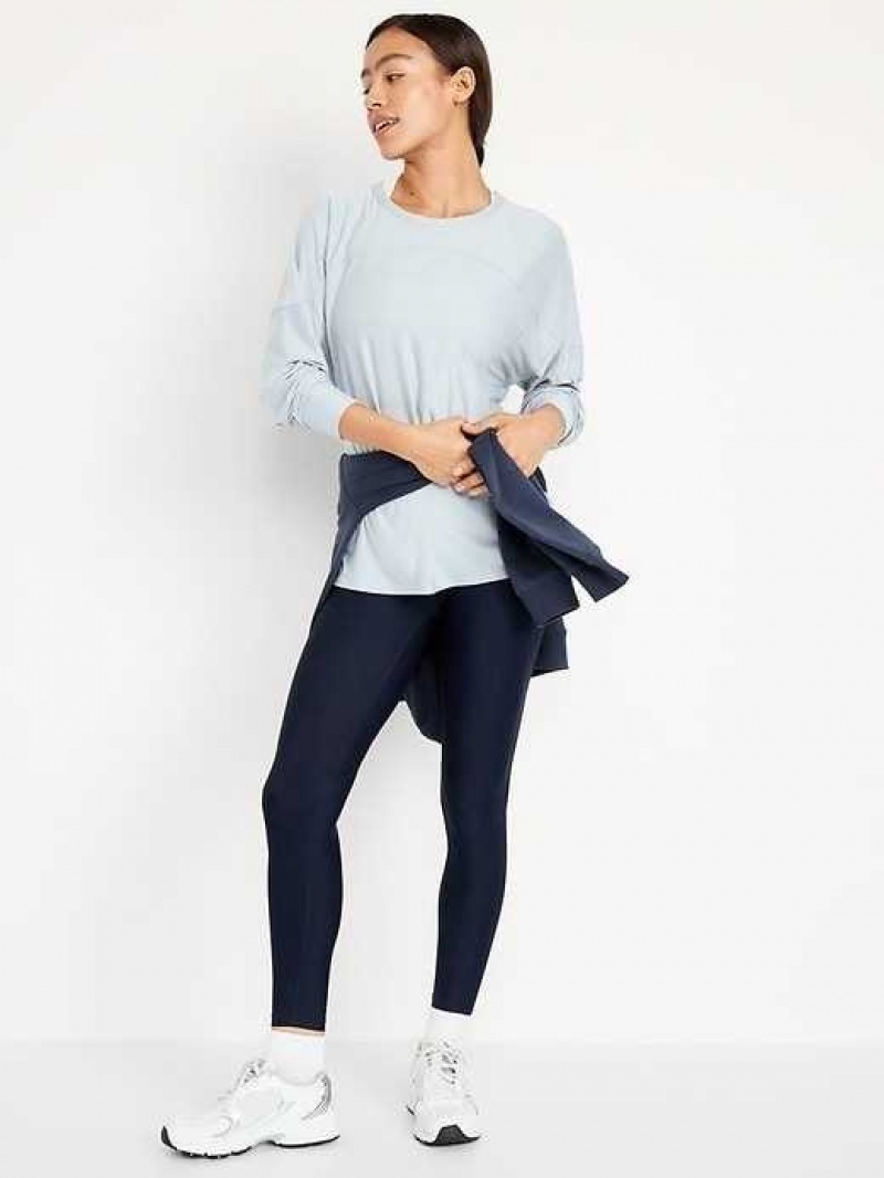 Old Navy Cloud 94 Soft Long Sleeve Tunic Cloud Cover | BHL517406