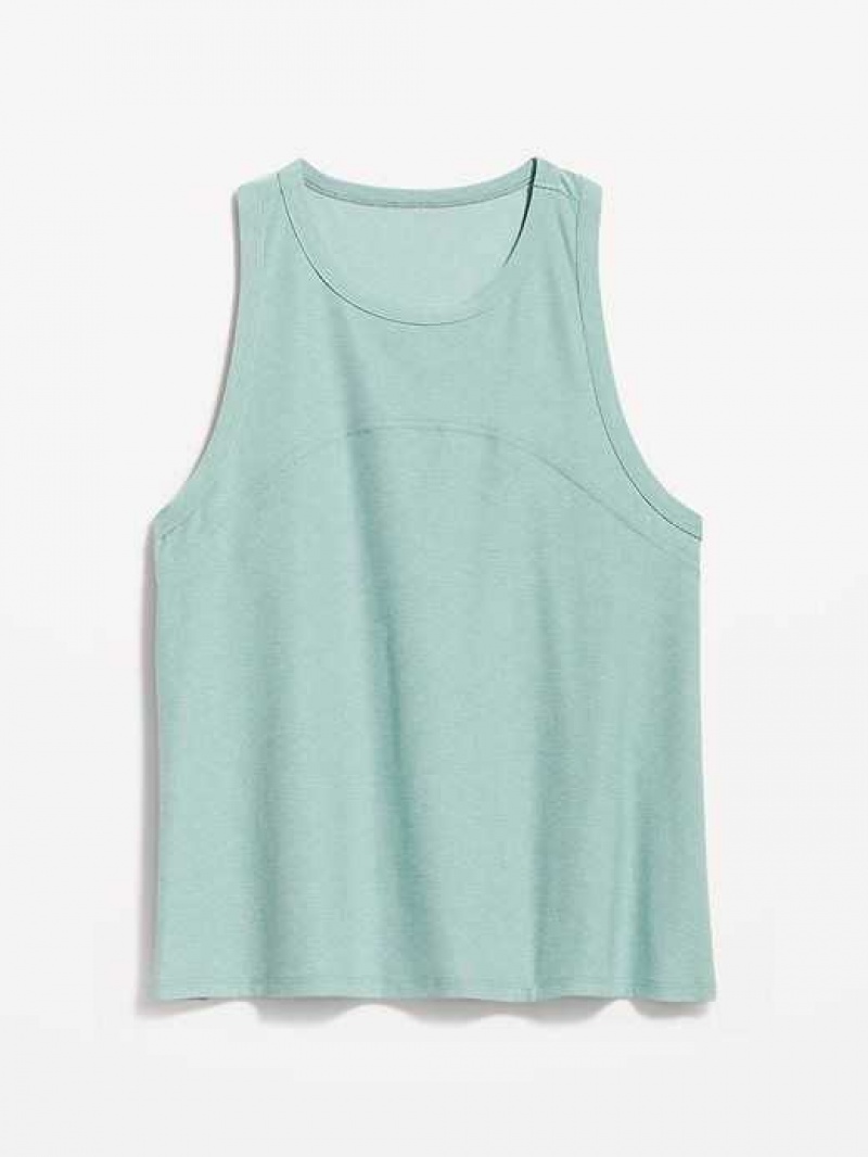 Old Navy Cloud 94 Soft Slub-Knit Tank Top Ionian Sea | KFM329108