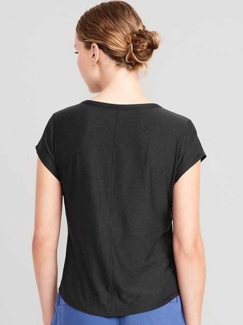 Old Navy Cloud 94 Soft T-Shirt Black | XTL720865