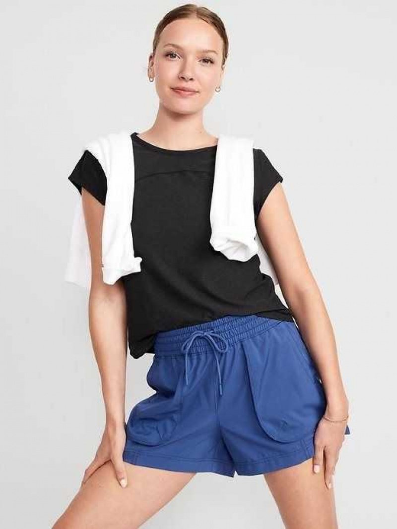 Old Navy Cloud 94 Soft T-Shirt Black | XTL720865