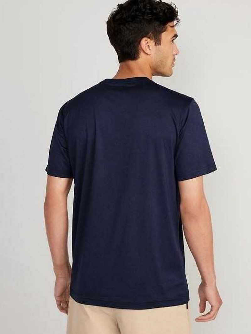 Old Navy Cloud 94 Soft T-Shirt Navy | AUE217803