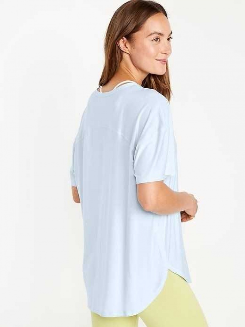 Old Navy Cloud 94 Soft Tulip-Hem Tunic Contrail | FYC258790