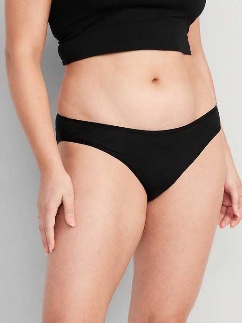 Old Navy Cotton-Blend Underwear Variety 3-Pack Black | MEV604351