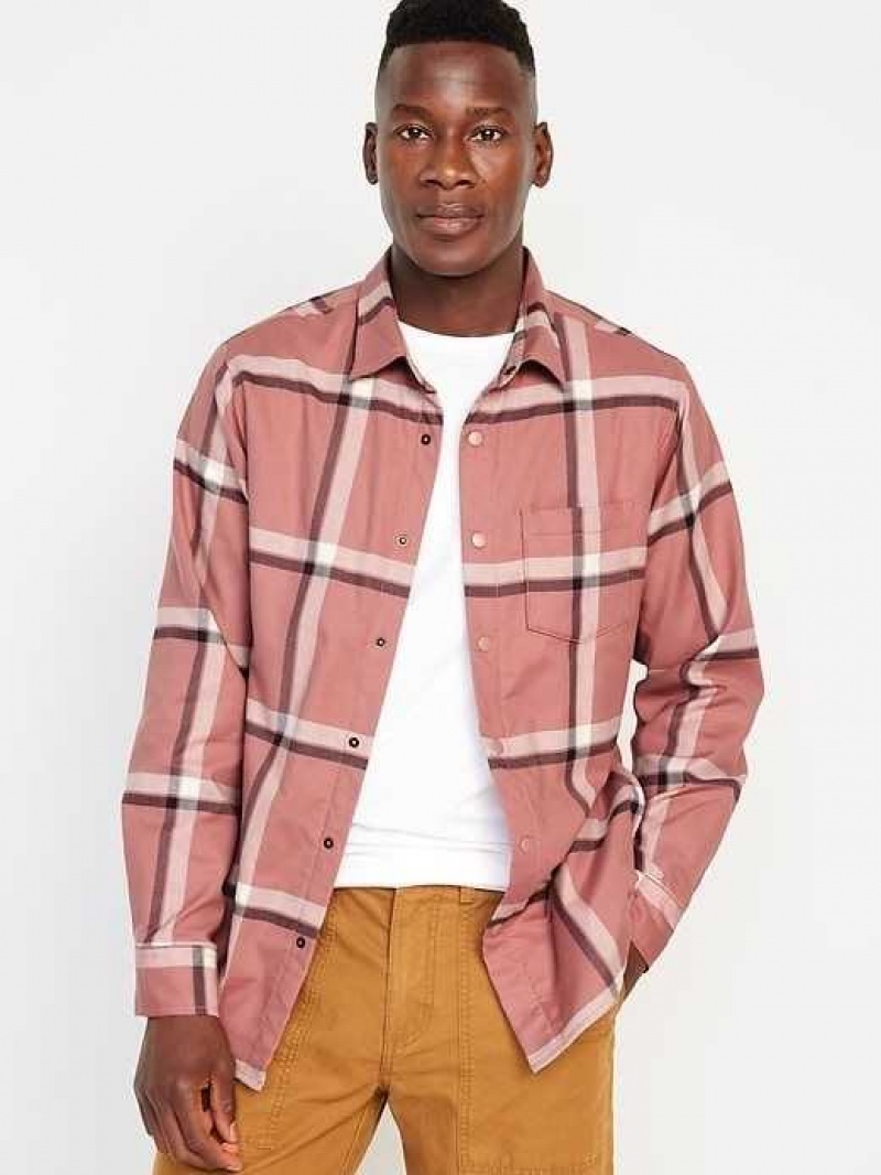 Old Navy Cozy-Lined Shacket Light Pink | HPL246731