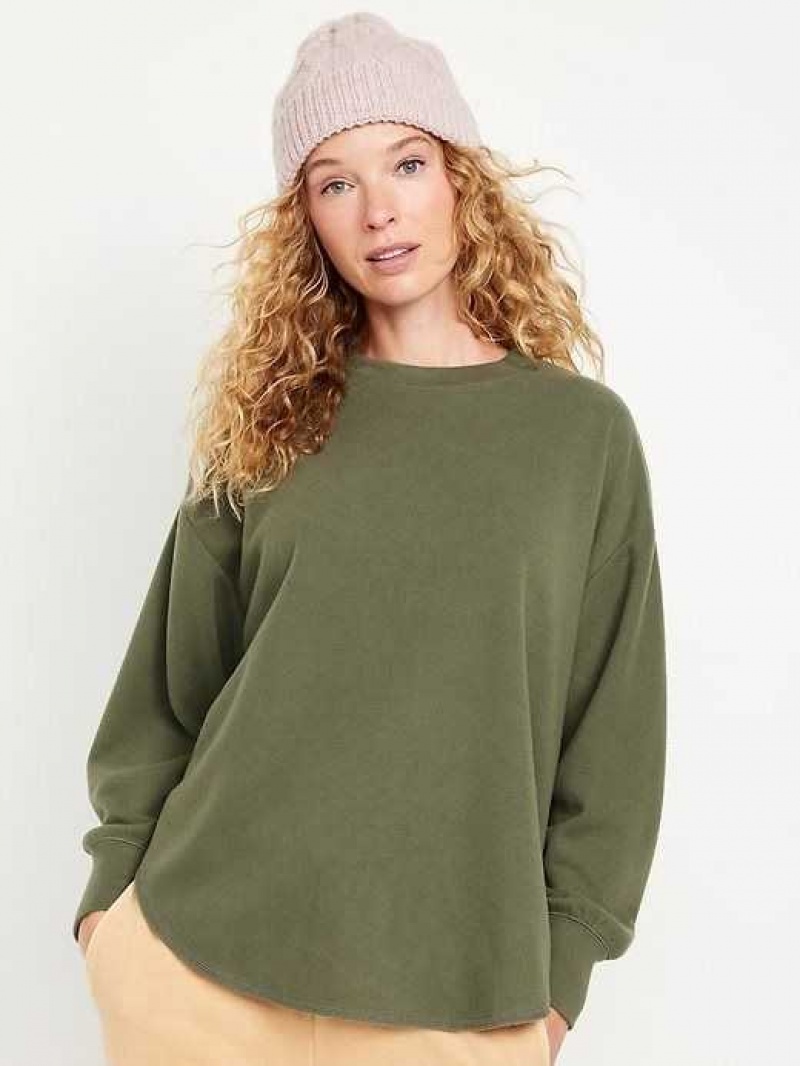 Old Navy Cozy French Rib Tunic Sweater Alpine Tundra | RTC732059