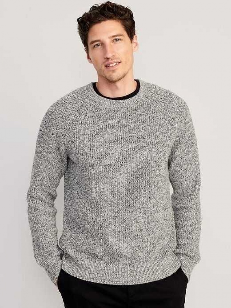 Old Navy Crew-Neck Raglan Sweater Grey | ZSA258074