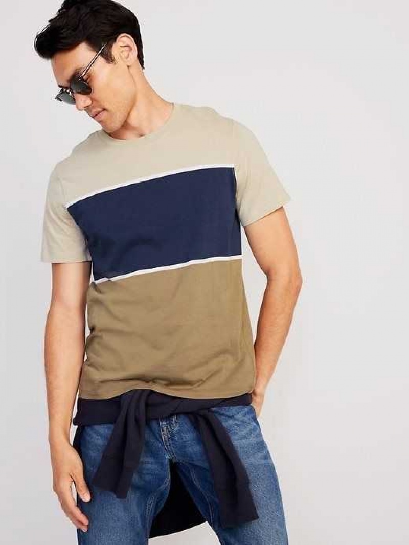 Old Navy Crew-Neck T-Shirt Beige | LJS820471