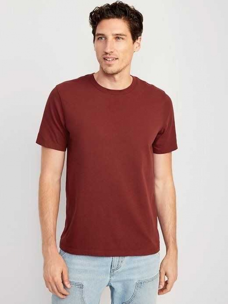 Old Navy Crew-Neck T-Shirt Burgundy | KBI639581