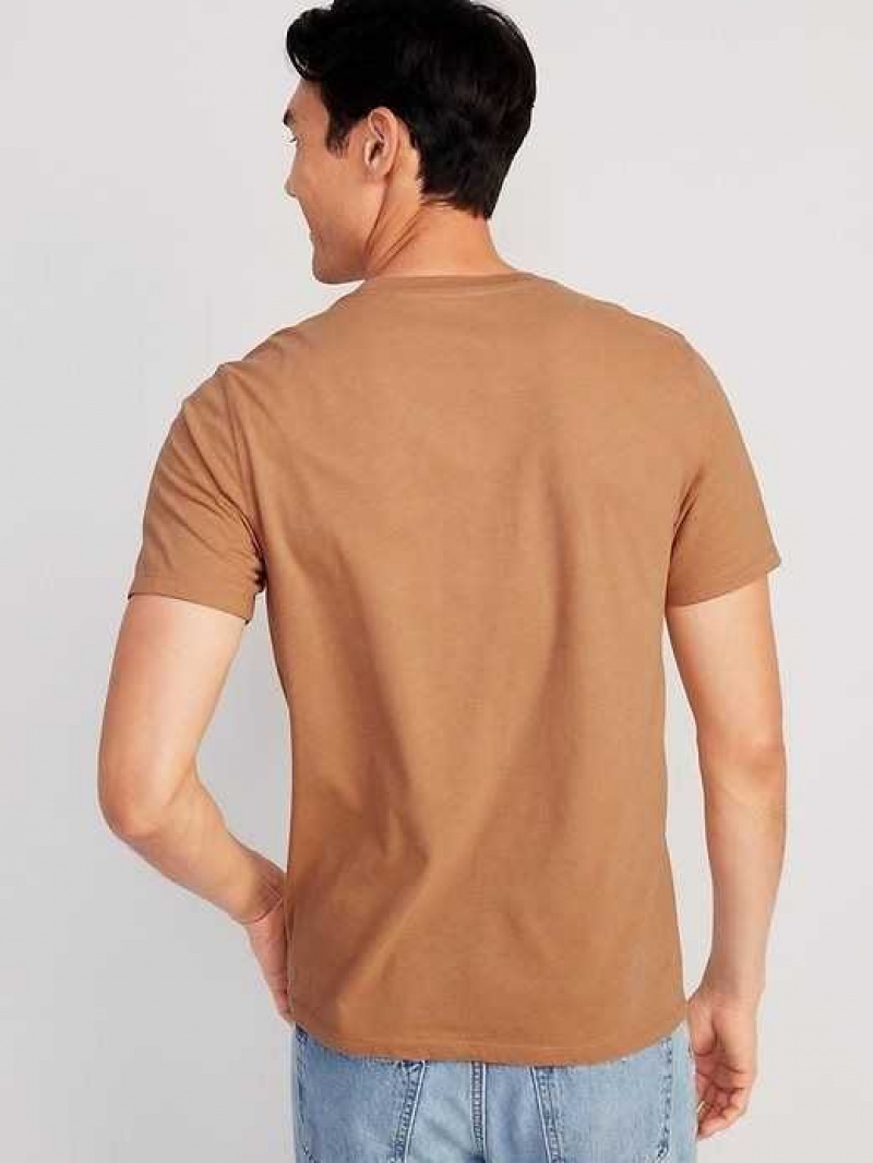 Old Navy Crew-Neck T-Shirt Caramelized Toffee | APZ976082