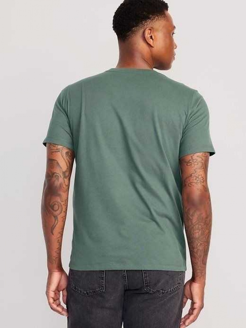 Old Navy Crew-Neck T-Shirt Dark Bottle | XJH761598