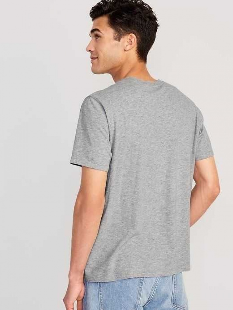 Old Navy Crew-Neck T-Shirt Light Grey | GHS763845