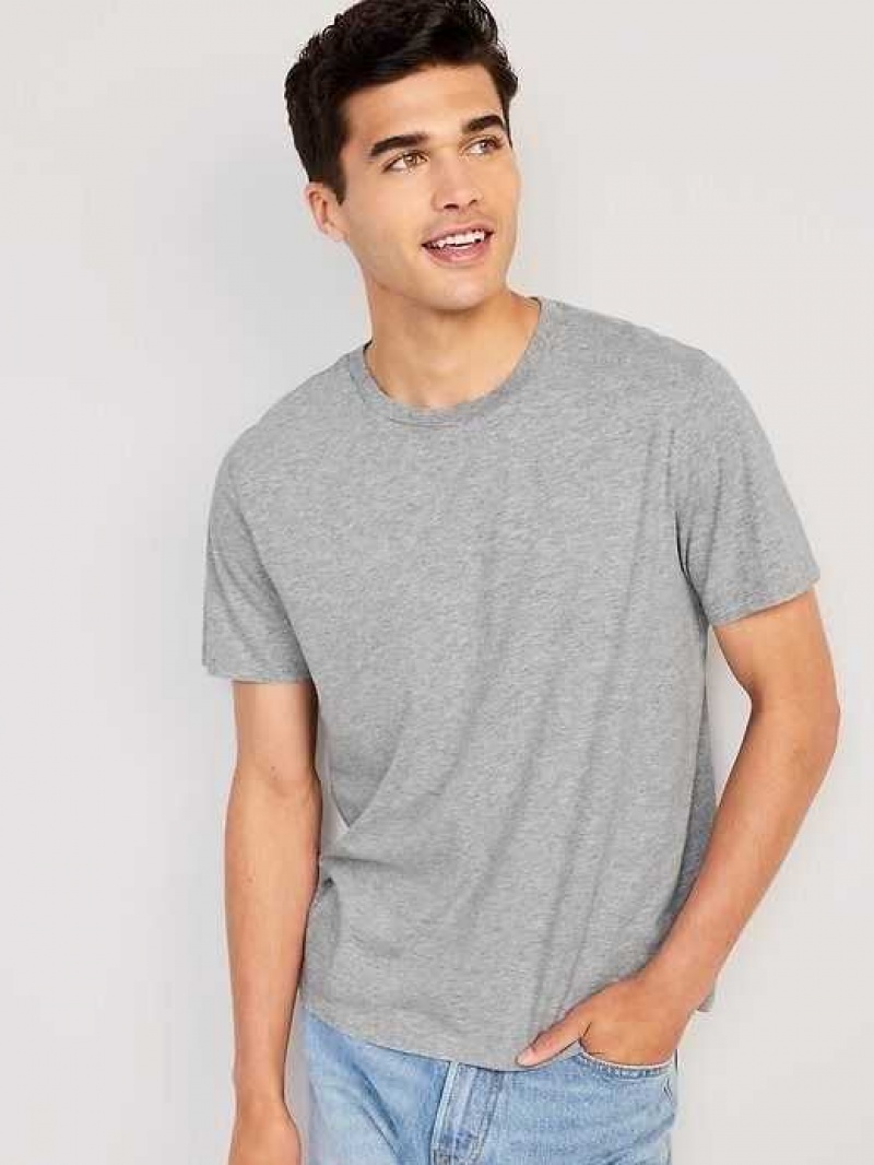 Old Navy Crew-Neck T-Shirt Light Grey | GHS763845