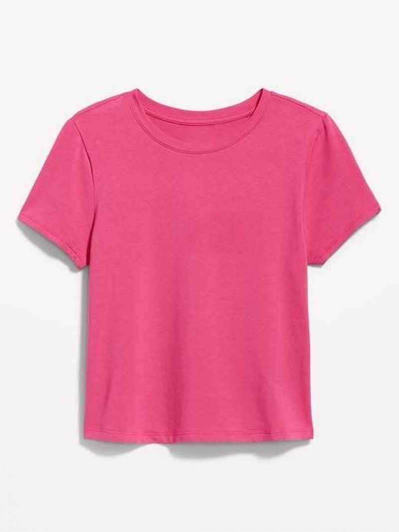 Old Navy Cropped Slim-Fit T-Shirt Flower | RWS954370