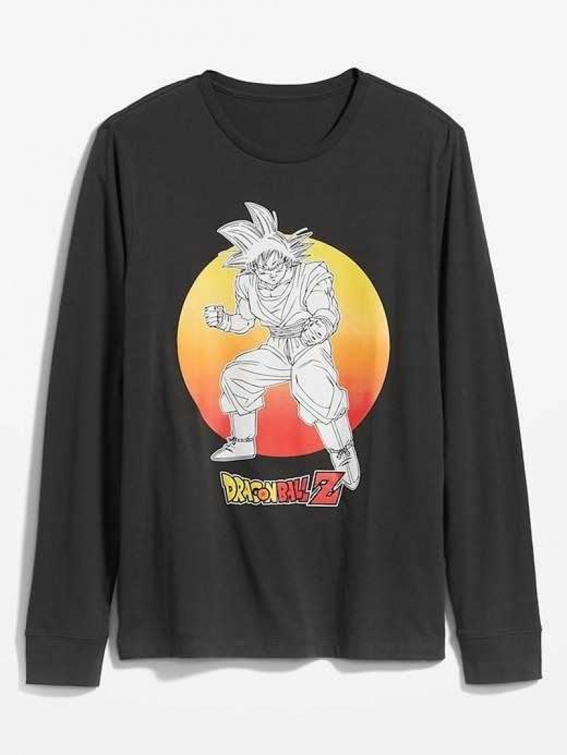 Old Navy Dragon Ball Z Gender-Neutral Long-Sleeve T-Shirt Panther | RYO691850