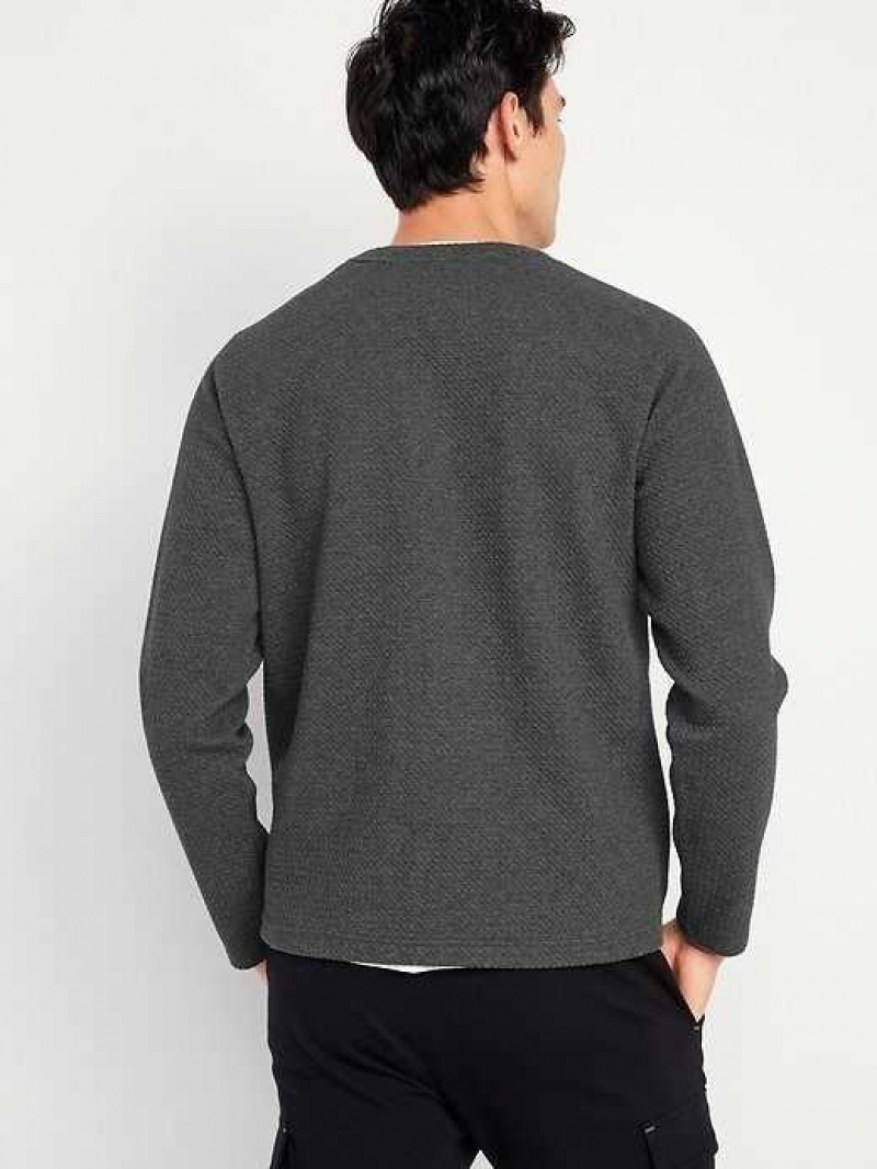 Old Navy Dynamic Fleece Crew-Neck Sweatshirt Grey | DQV207865