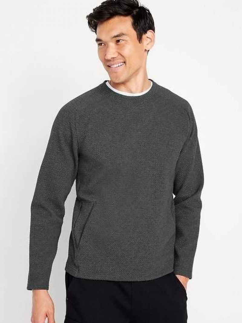 Old Navy Dynamic Fleece Crew-Neck Sweatshirt Grey | DQV207865