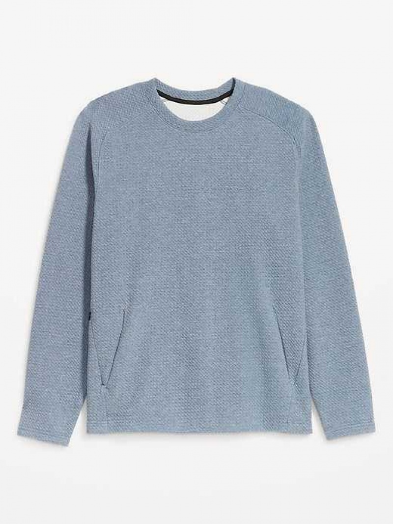 Old Navy Dynamic Fleece Crew-Neck Sweatshirt Blue | WQV402196