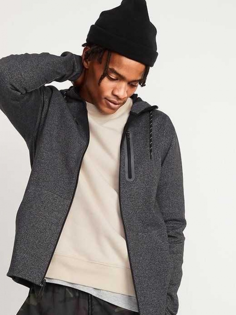 Old Navy Dynamic Fleece Full-Zip Hoodie Grey | SWQ571620