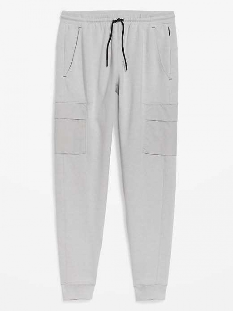 Old Navy Dynamic Fleece Hidden-Pocket Cargo Jogger Sweatpants Sedimentary | TME023946