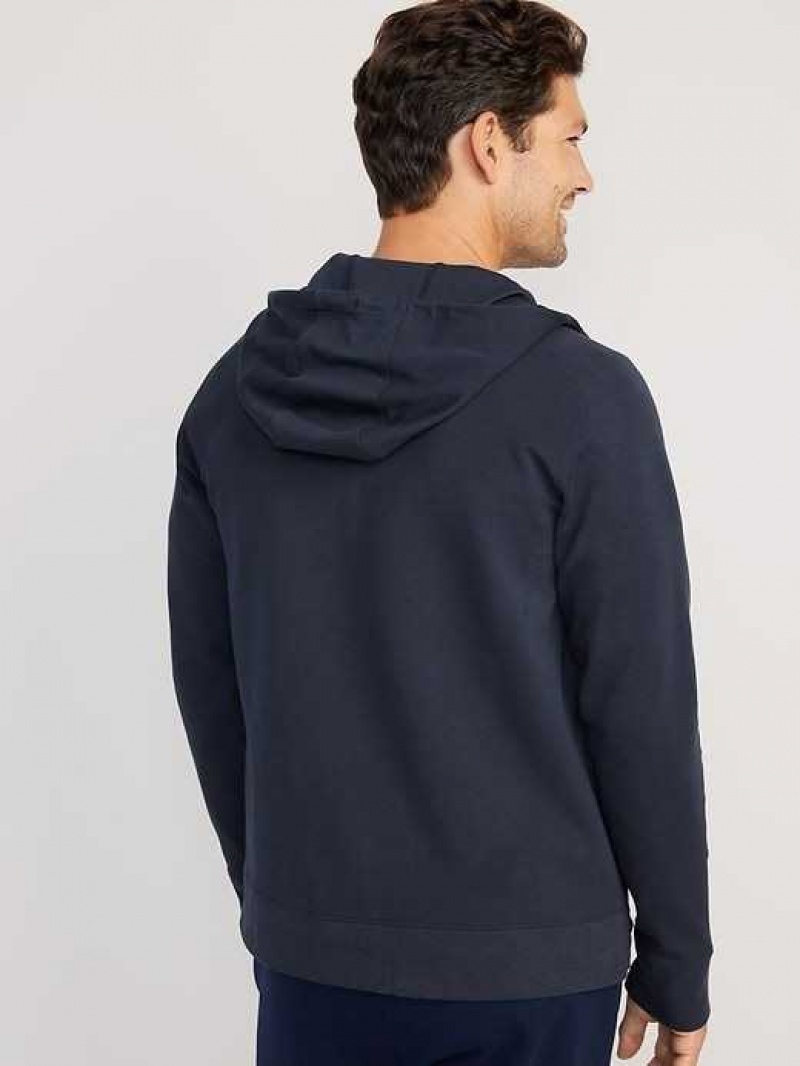 Old Navy Dynamic Fleece Hidden-Pocket Zip Hoodie Navy | YMH658129