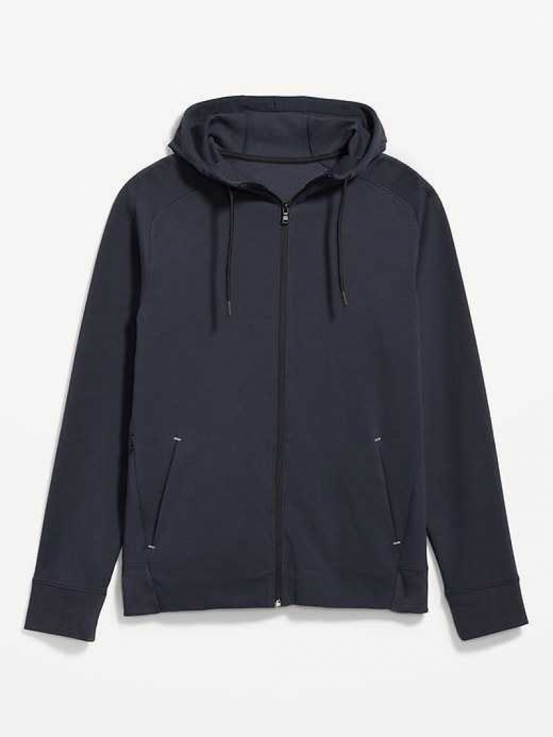 Old Navy Dynamic Fleece Hidden-Pocket Zip Hoodie Navy | YMH658129