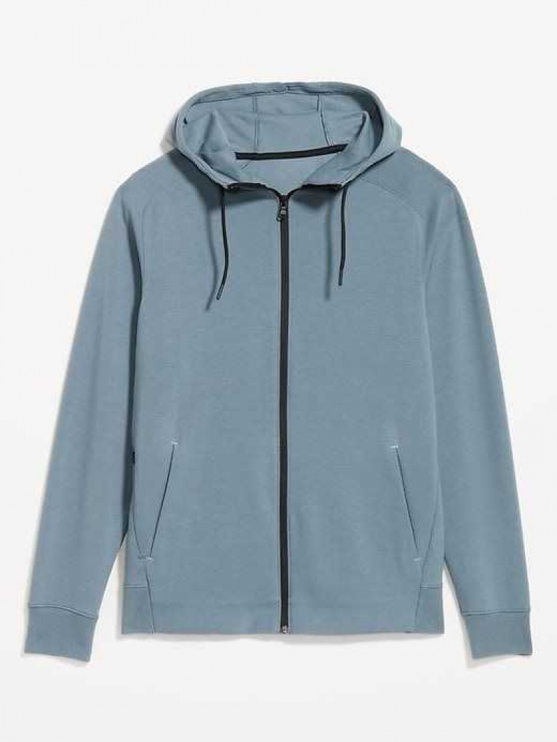 Old Navy Dynamic Fleece Hidden-Pocket Zip Hoodie Wintry Waters | FXN714305