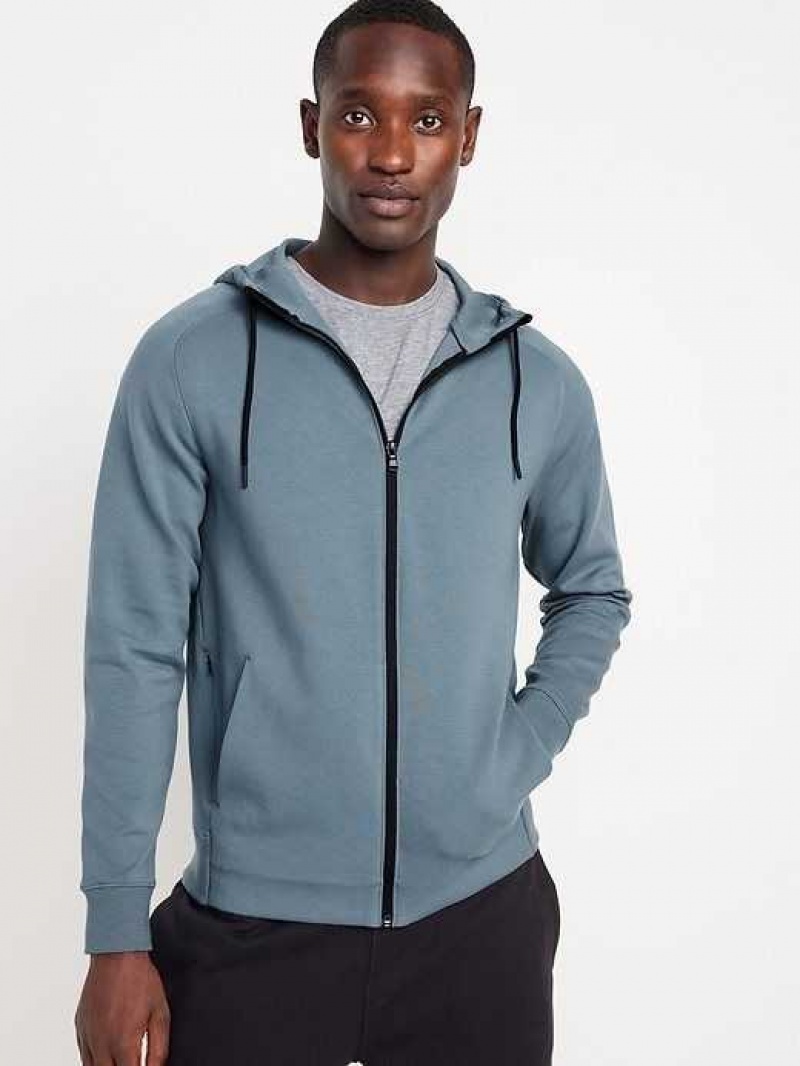 Old Navy Dynamic Fleece Hidden-Pocket Zip Hoodie Wintry Waters | FXN714305