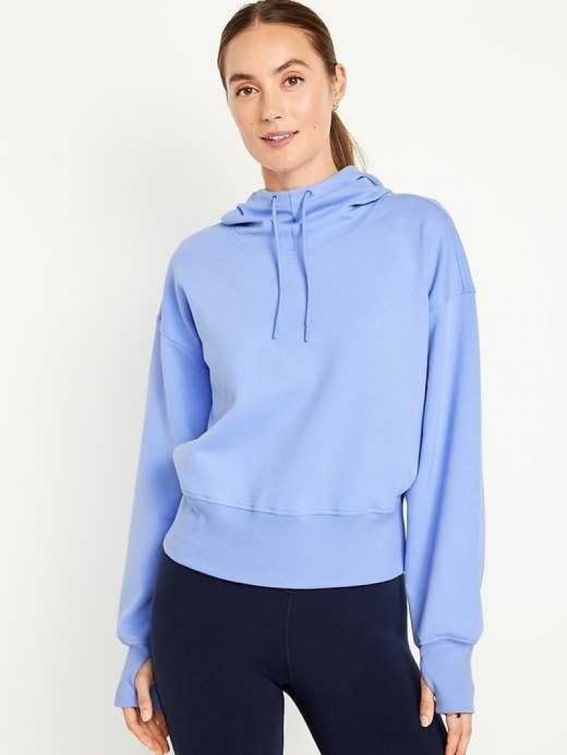 Old Navy Dynamic Fleece Hoodie Blue | HJM438719