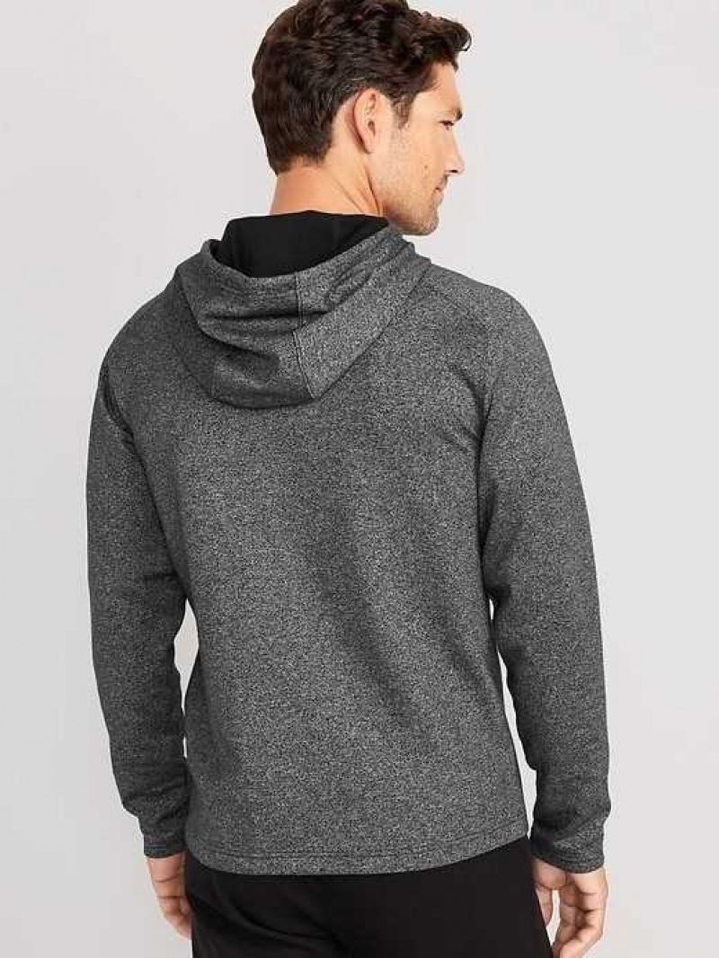 Old Navy Dynamic Fleece Pullover Hoodie Dark Grey | MPD940631