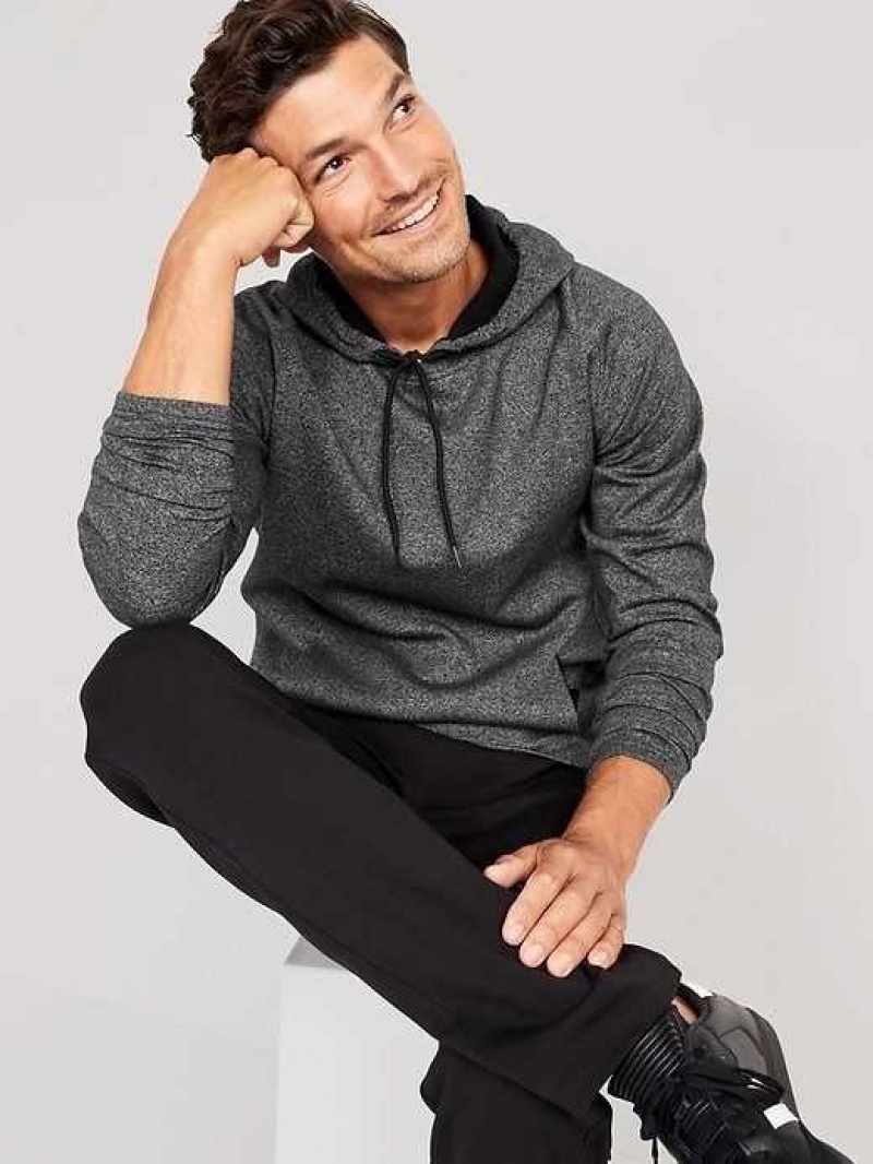 Old Navy Dynamic Fleece Pullover Hoodie Dark Grey | MPD940631