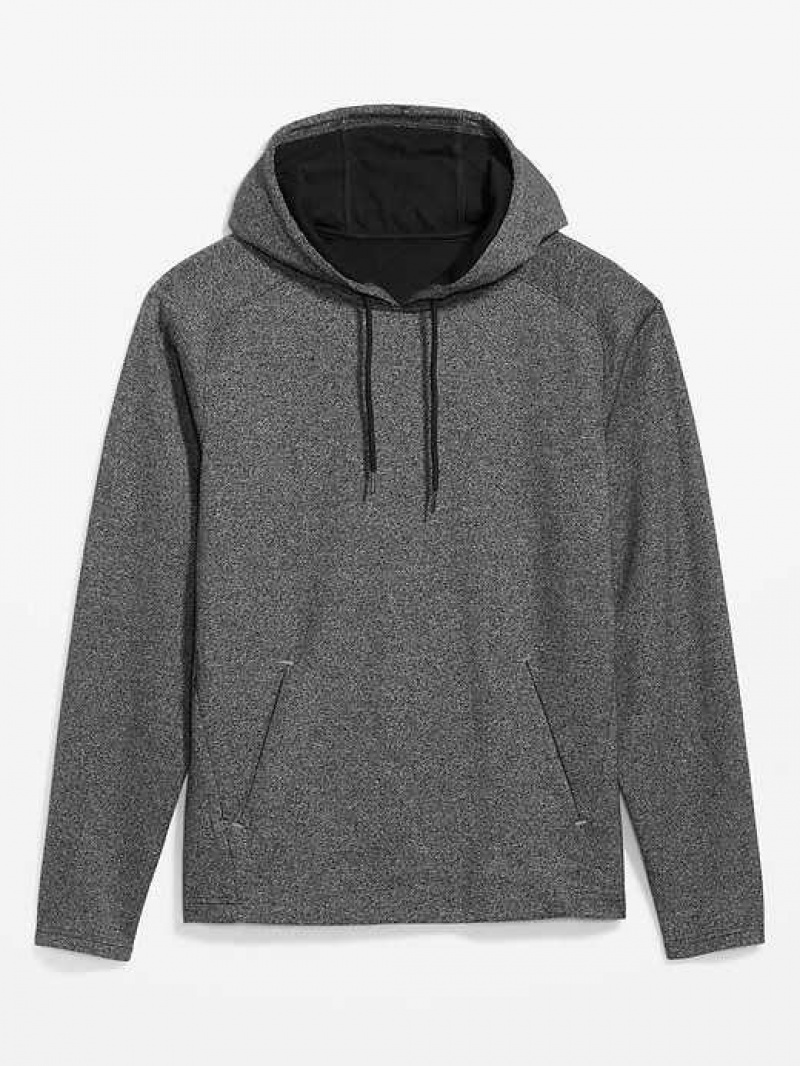 Old Navy Dynamic Fleece Pullover Hoodie Dark Grey | MPD940631