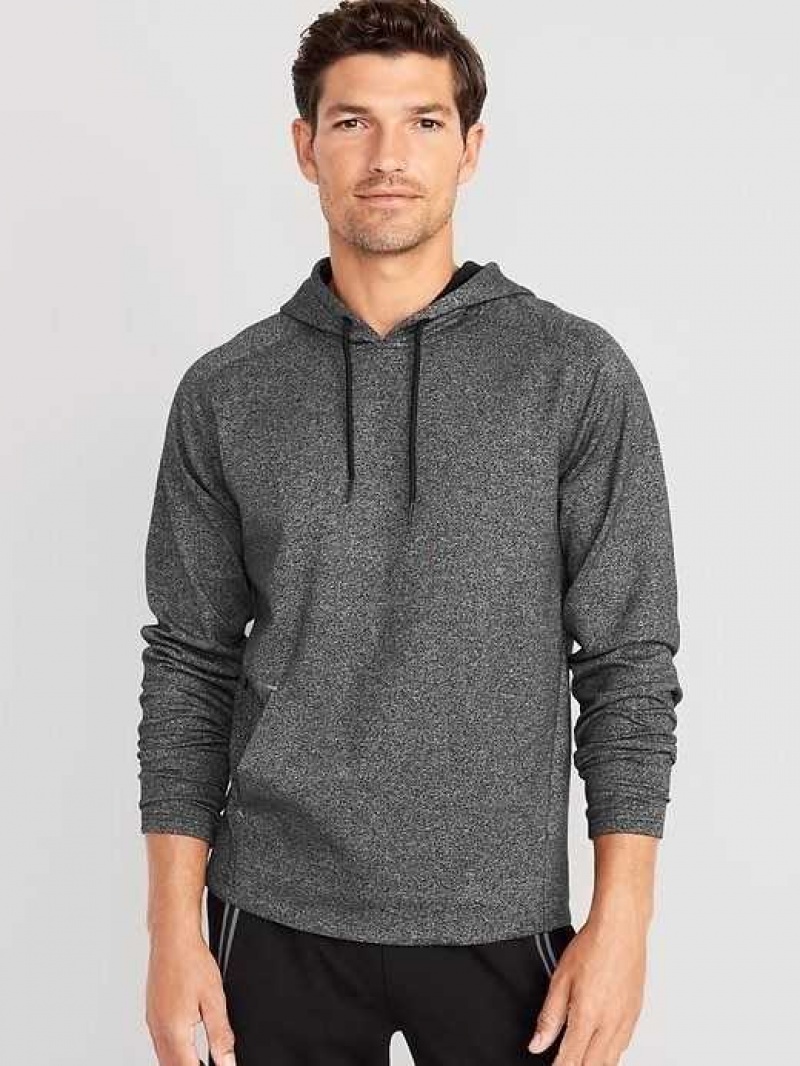 Old Navy Dynamic Fleece Pullover Hoodie Dark Grey | MPD940631