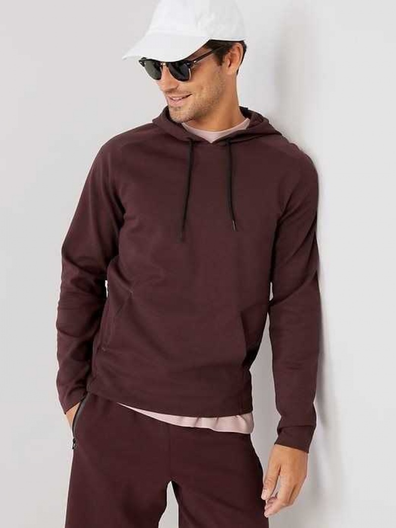 Old Navy Dynamic Fleece Pullover Hoodie Raisin Arizona | LUF621078