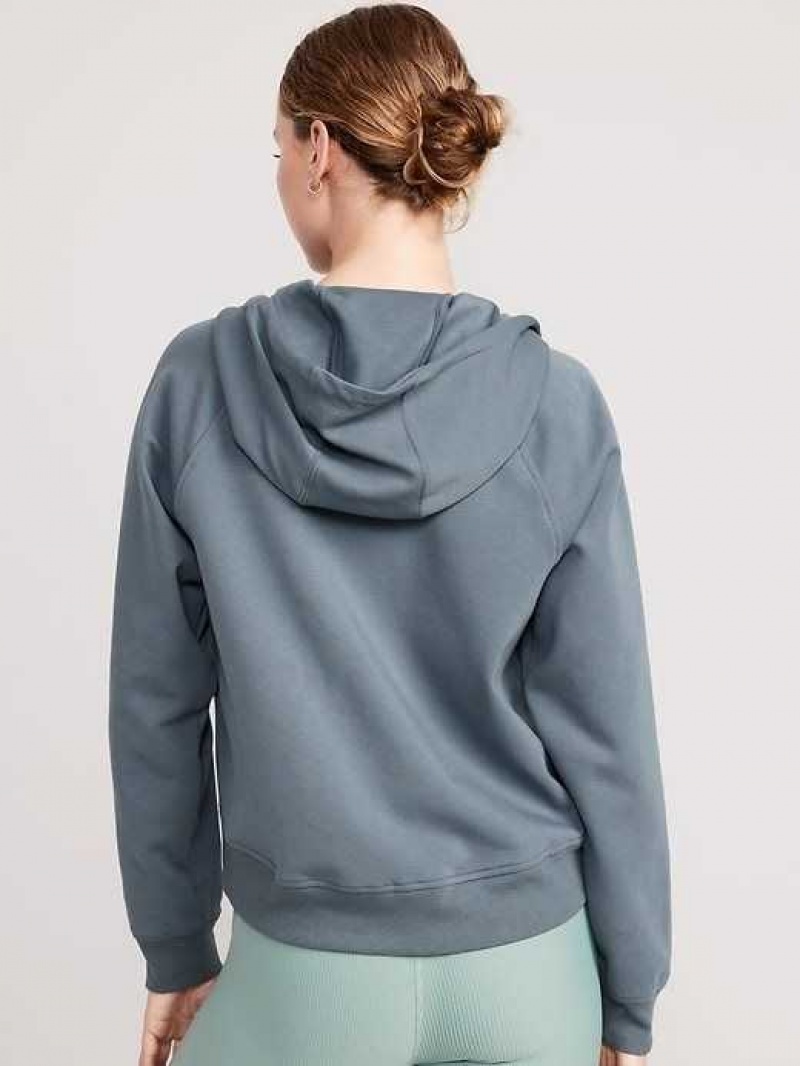 Old Navy Dynamic Fleece Zip Hoodie Ocean Shale | PIN204915