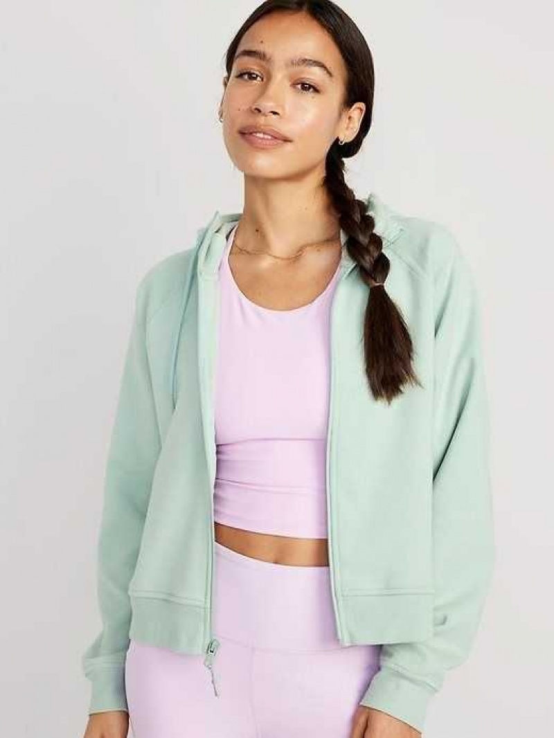 Old Navy Dynamic Fleece Zip Hoodie Seafoam | EOD364801