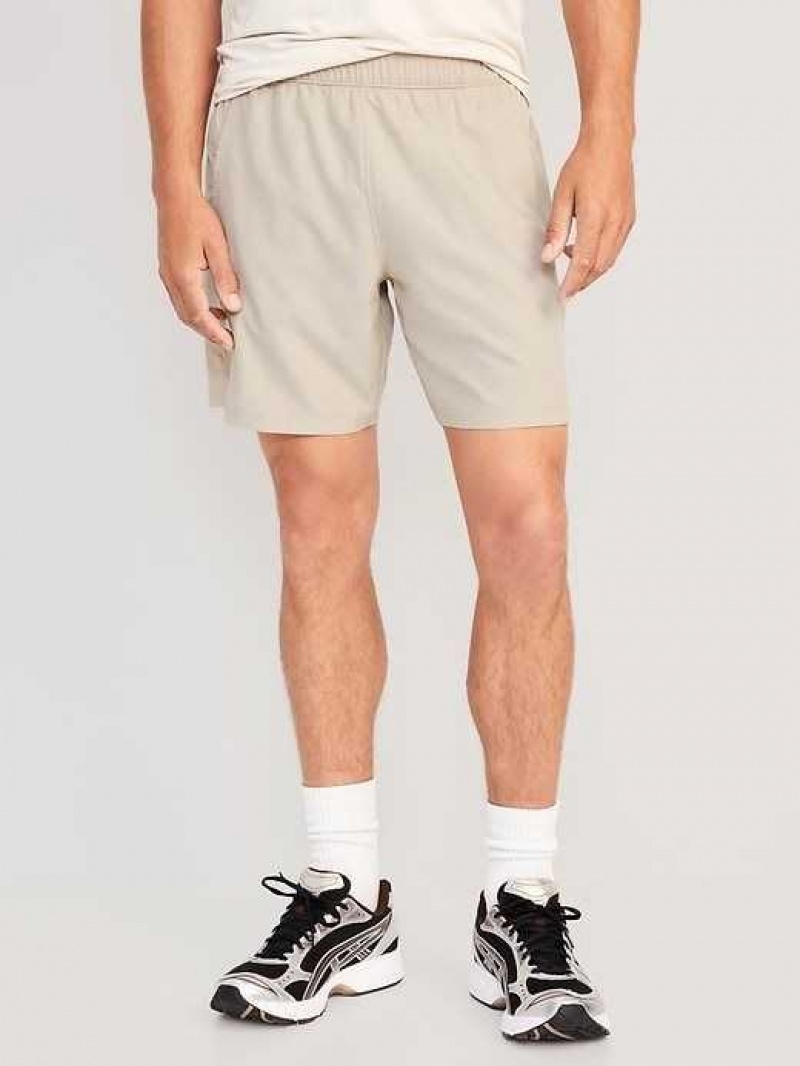 Old Navy Essential Woven Workout Shorts Grey | UXF045139