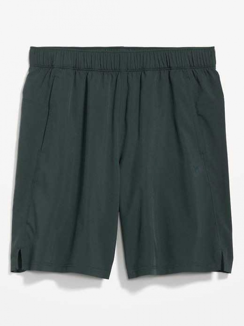 Old Navy Essential Woven Workout Shorts Deep Green | QEG402395