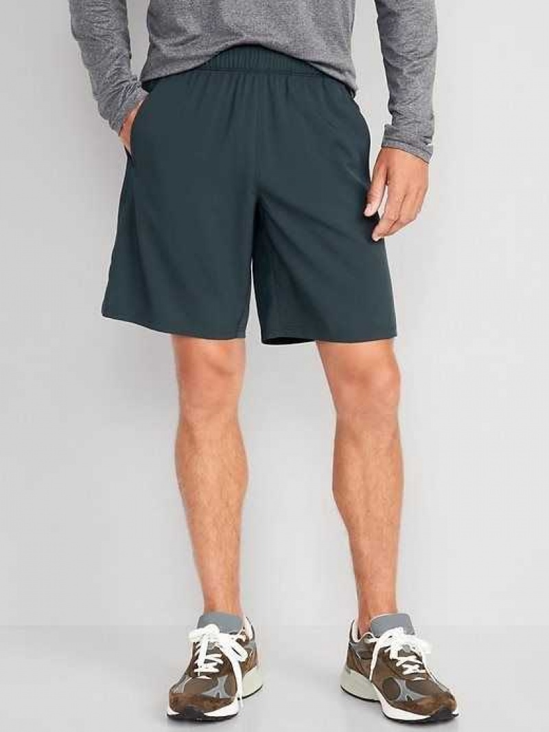 Old Navy Essential Woven Workout Shorts Deep Green | QEG402395