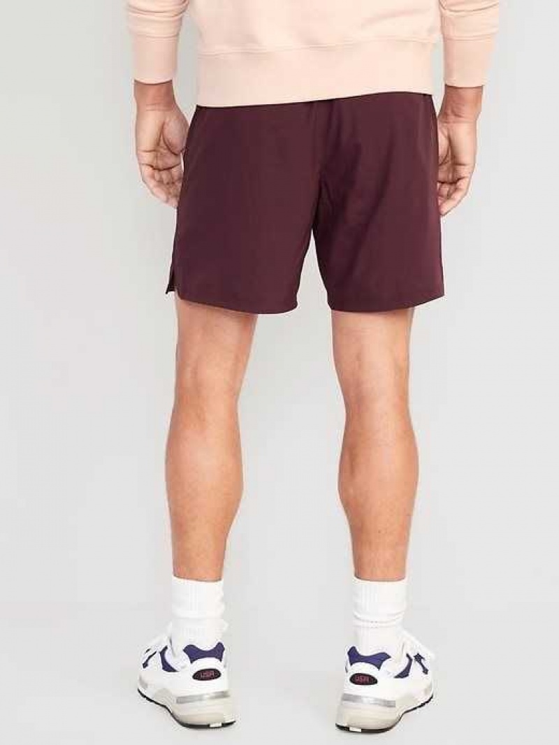 Old Navy Essential Woven Workout Shorts Raisin Arizona | IUY348951