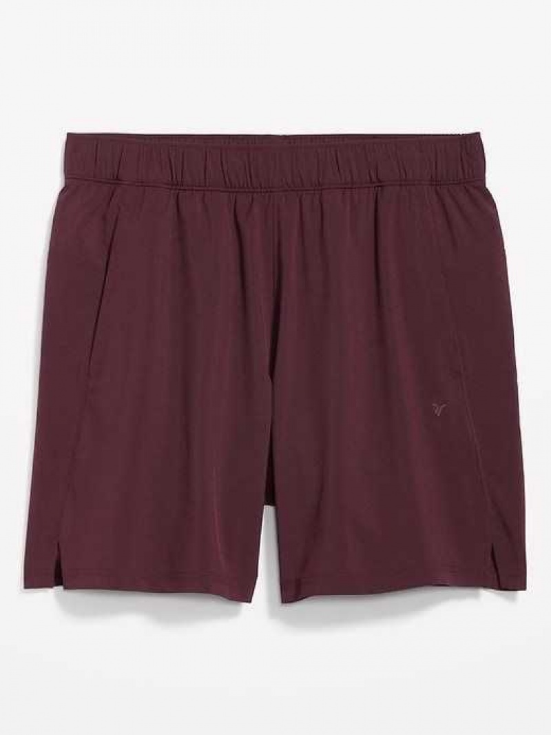 Old Navy Essential Woven Workout Shorts Raisin Arizona | IUY348951