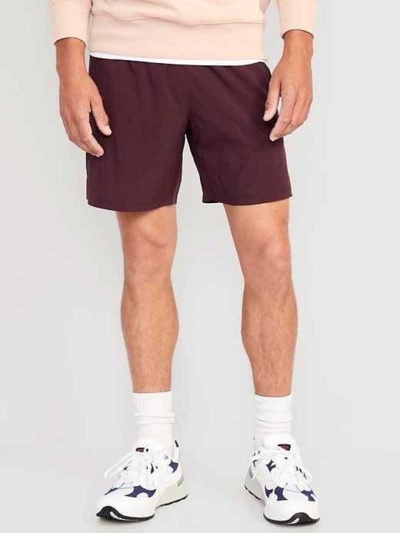 Old Navy Essential Woven Workout Shorts Raisin Arizona | IUY348951