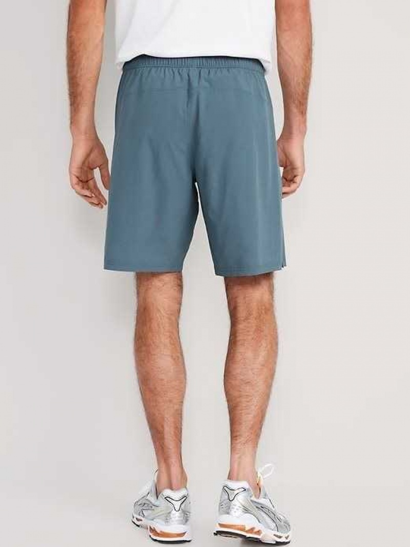 Old Navy Essential Woven Workout Shorts Wintry Waters | IBE738541