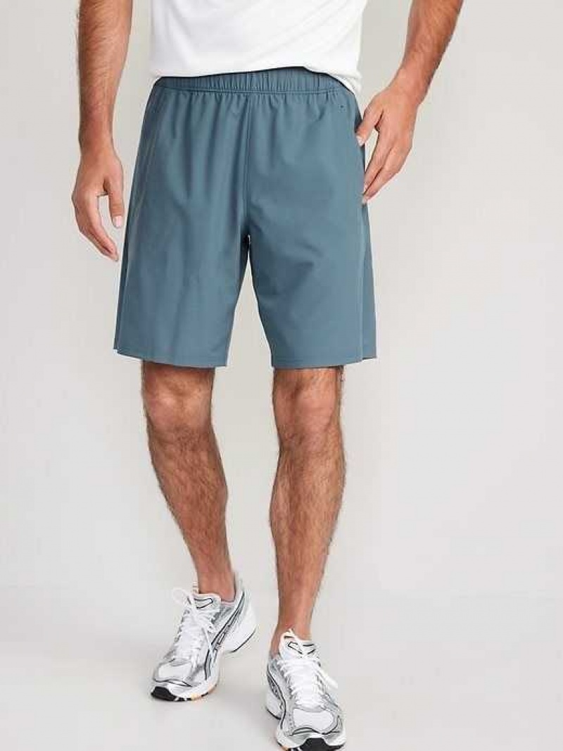 Old Navy Essential Woven Workout Shorts Wintry Waters | IBE738541