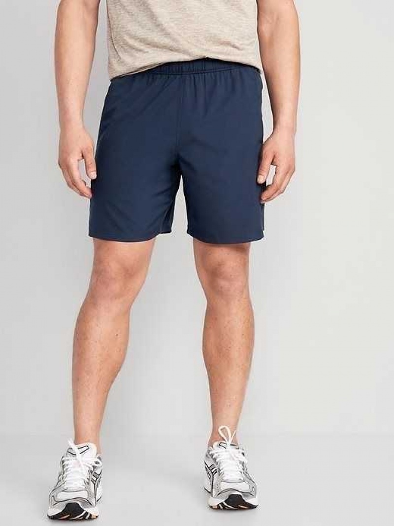 Old Navy Essential Woven Workout Shorts Navy | FEV841296