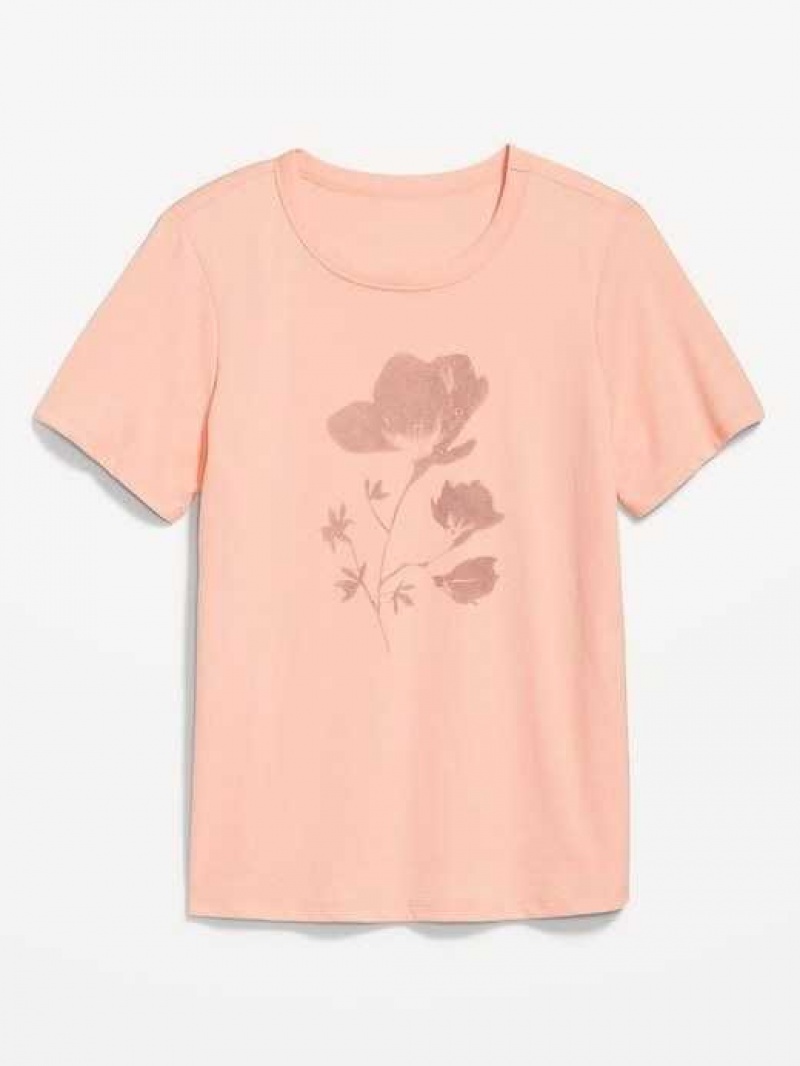 Old Navy EveryWear Graphic T-Shirt Flower | BWR069521