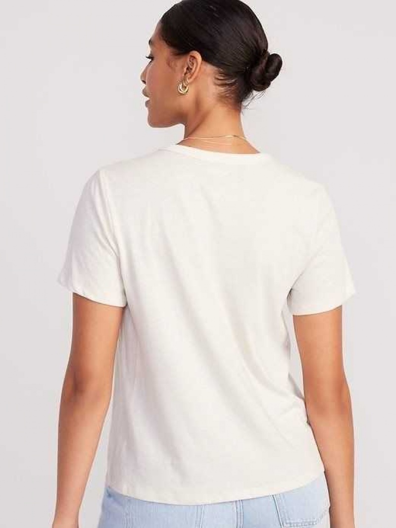 Old Navy EveryWear Graphic T-Shirt Go With The Flow | OUI327960