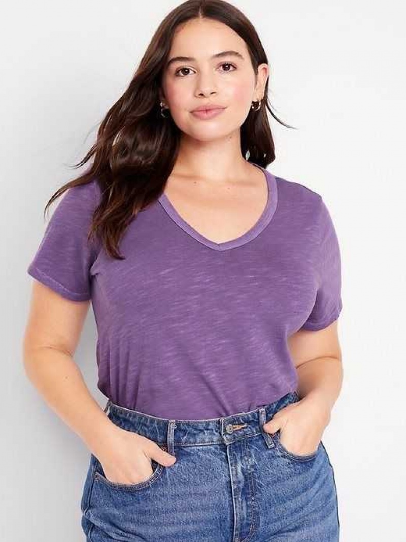 Old Navy EveryWear Slub-Knit T-Shirt Flower | DKI195043