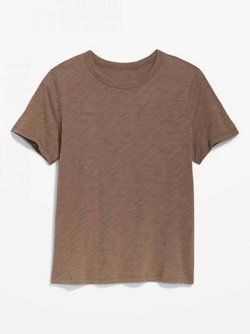 Old Navy EveryWear Slub-Knit T-Shirt Sedimentary | GHW123769