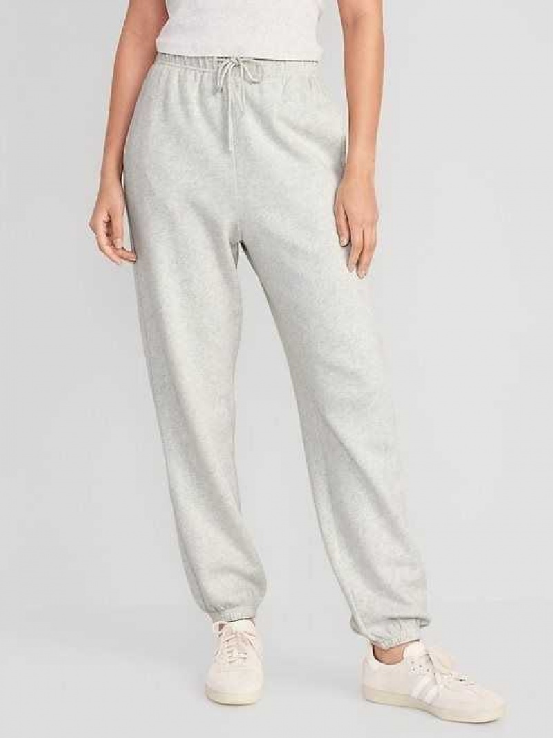 Old Navy Extra High-Waisted Jogger Sweatpants Light Grey | JDY183792