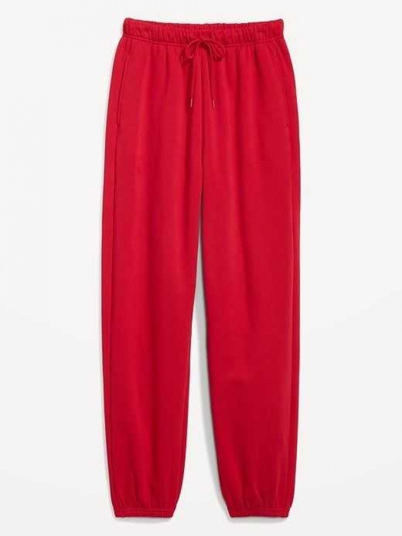 Old Navy Extra High-Waisted Jogger Sweatpants Red | FQV326451